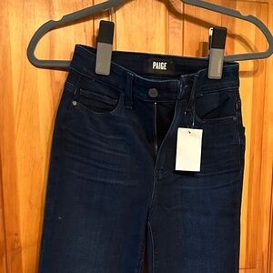 NWT Paige Flare Leg Jeans Size 24